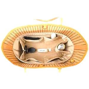 LUXE Silky Upgraded Satin Purse Organizer/Protector/Shaper ~w/Cupholder! Size: L